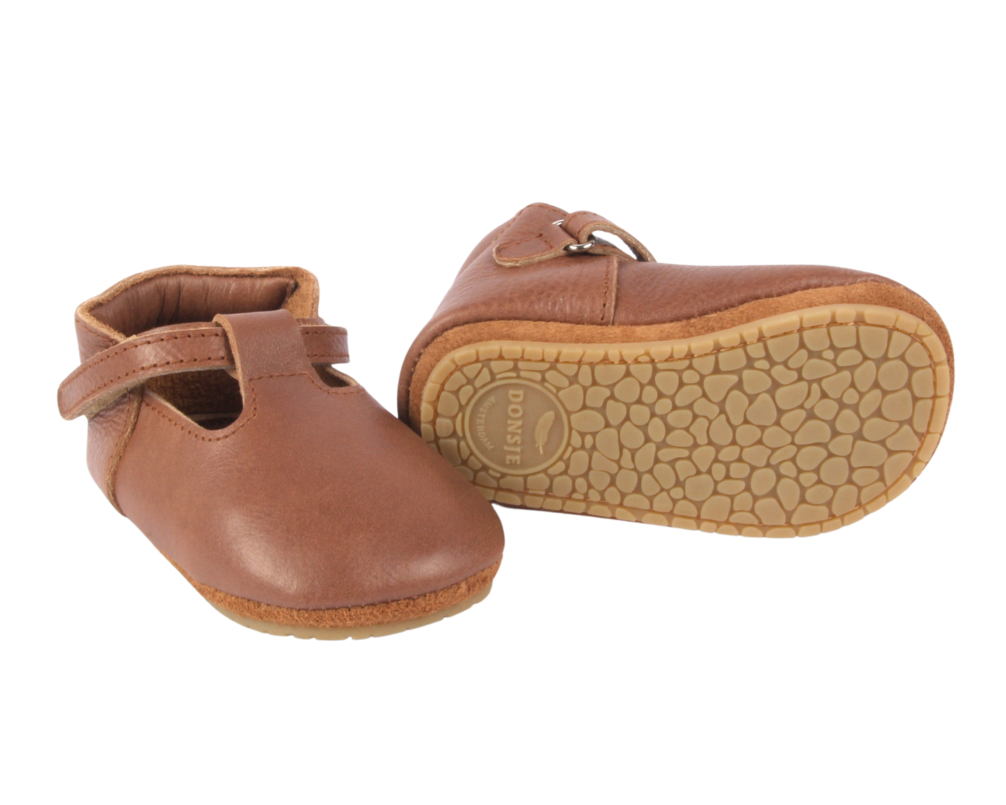 Donsje Babyschuhe Elia Cognac Classic Leather