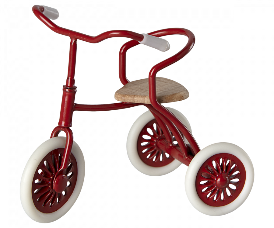 Maileg Abri à Tricycle, Maus - Rot