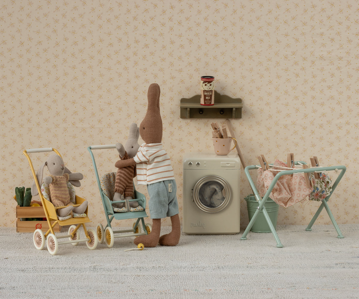Maileg Wäscheständer mit Klammern Miniature