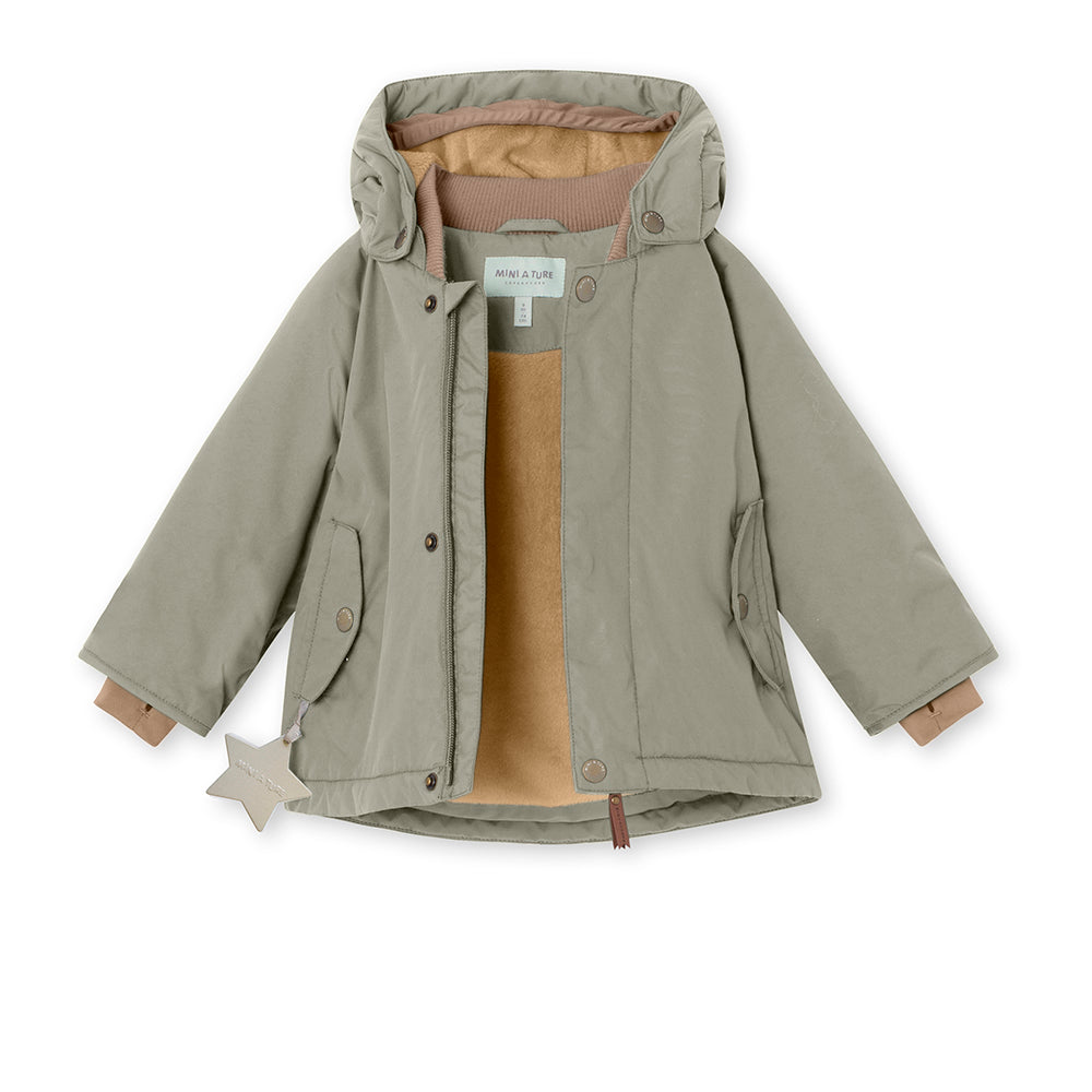 Miniature Wally Fleece gefütterte Winterjacke Vert