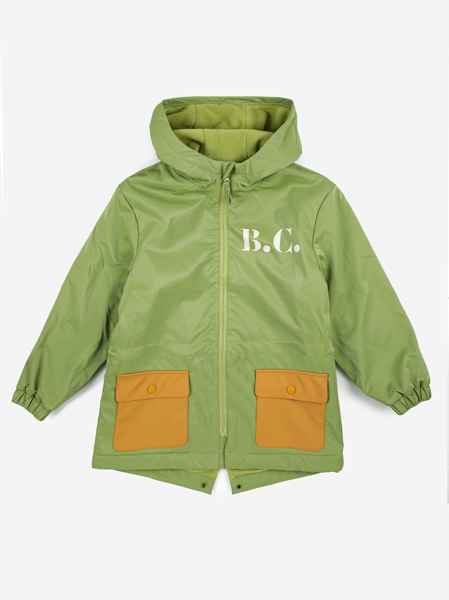 Bobo Choses Green Color Block BC Rain Coat