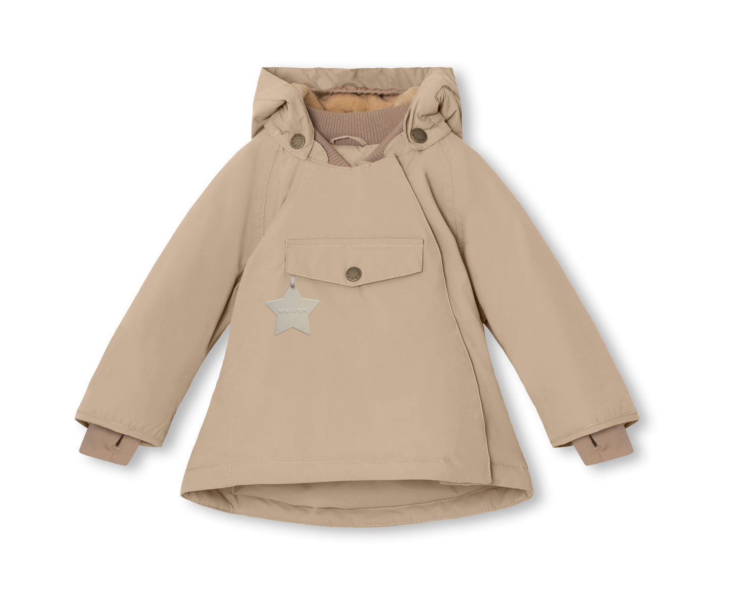 Miniature Matwang fleecegefütterte Winterjacke GRS Savannah Tan