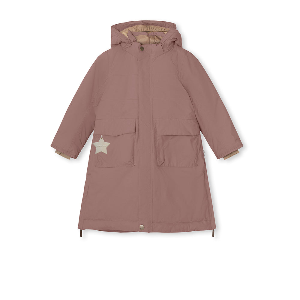 Miniature Matvencastaia Fleece Lined Winterjacke Light Plum GRS