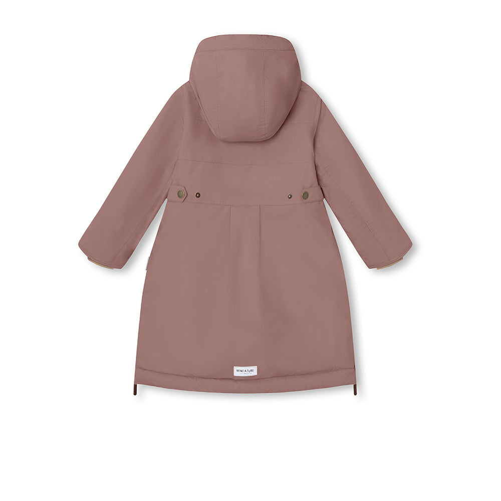 Miniature Matvencastaia Fleece Lined Winterjacke Light Plum GRS