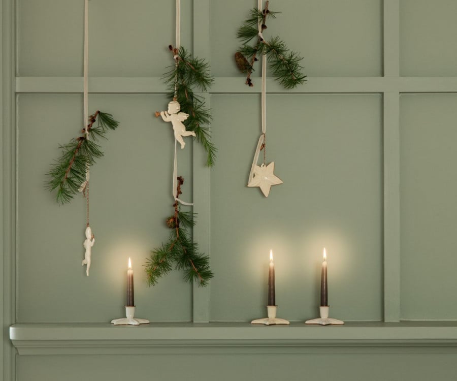 Maileg Metall Ornament-Set O Holy Night