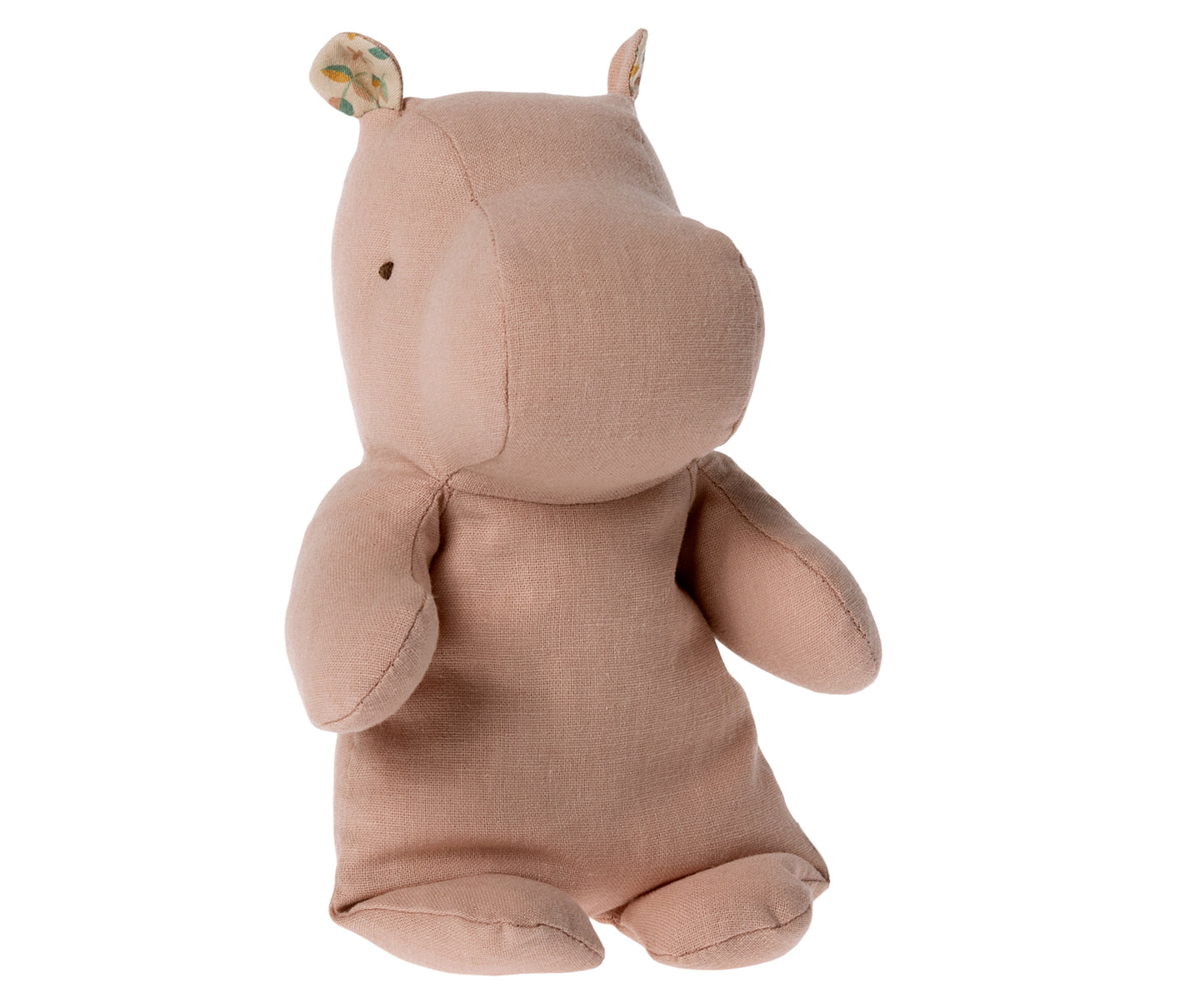 Maileg Safari Friends Hippo Small Soft Rose