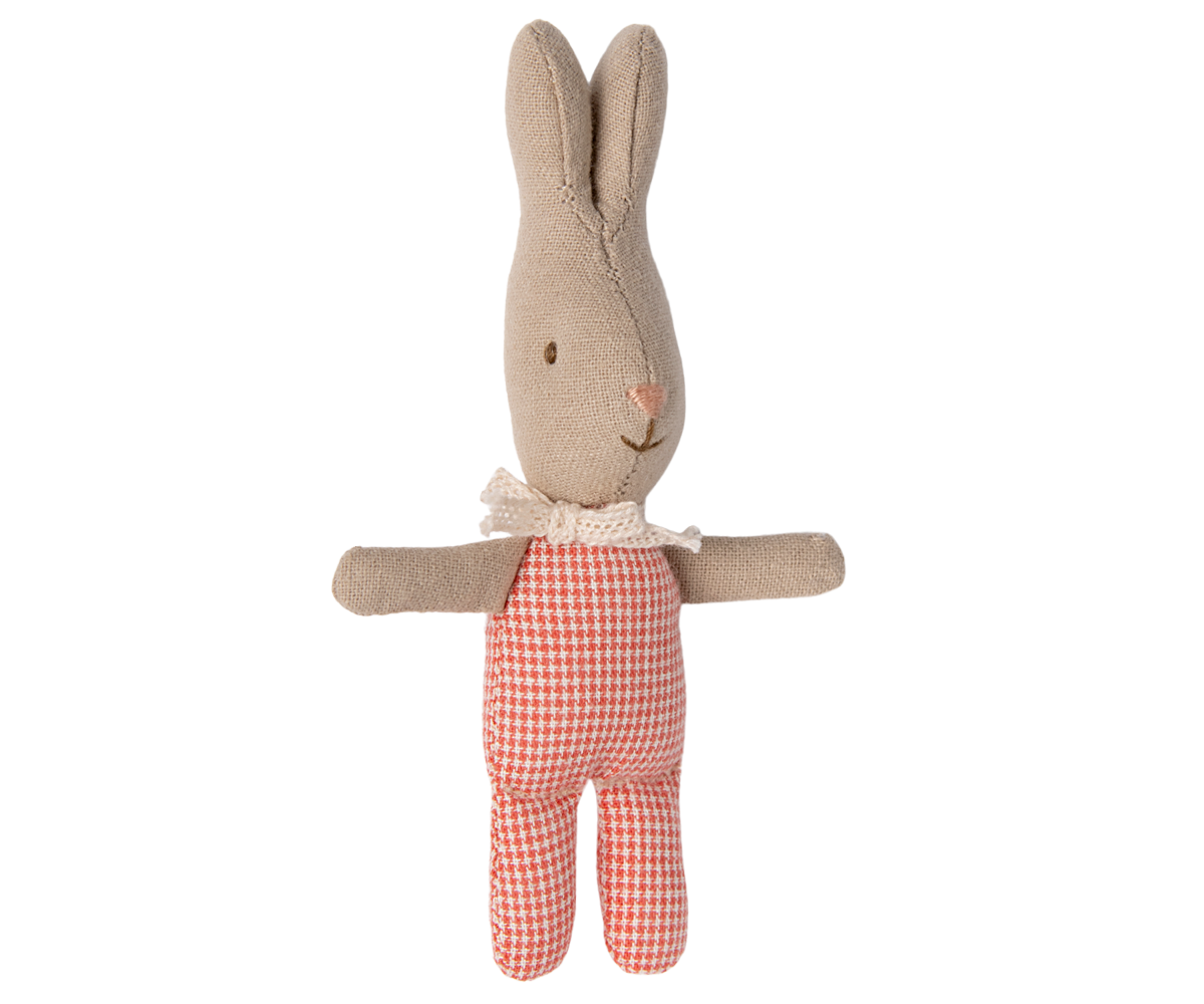 Maileg Hase, My - Red Check
