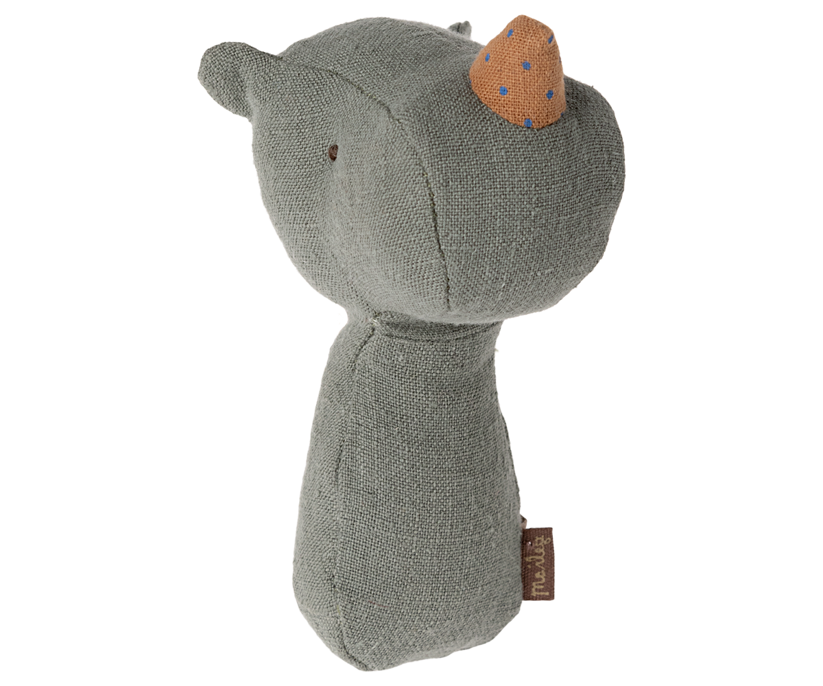 Maileg Lullaby Friends Rhino Rassel Pine