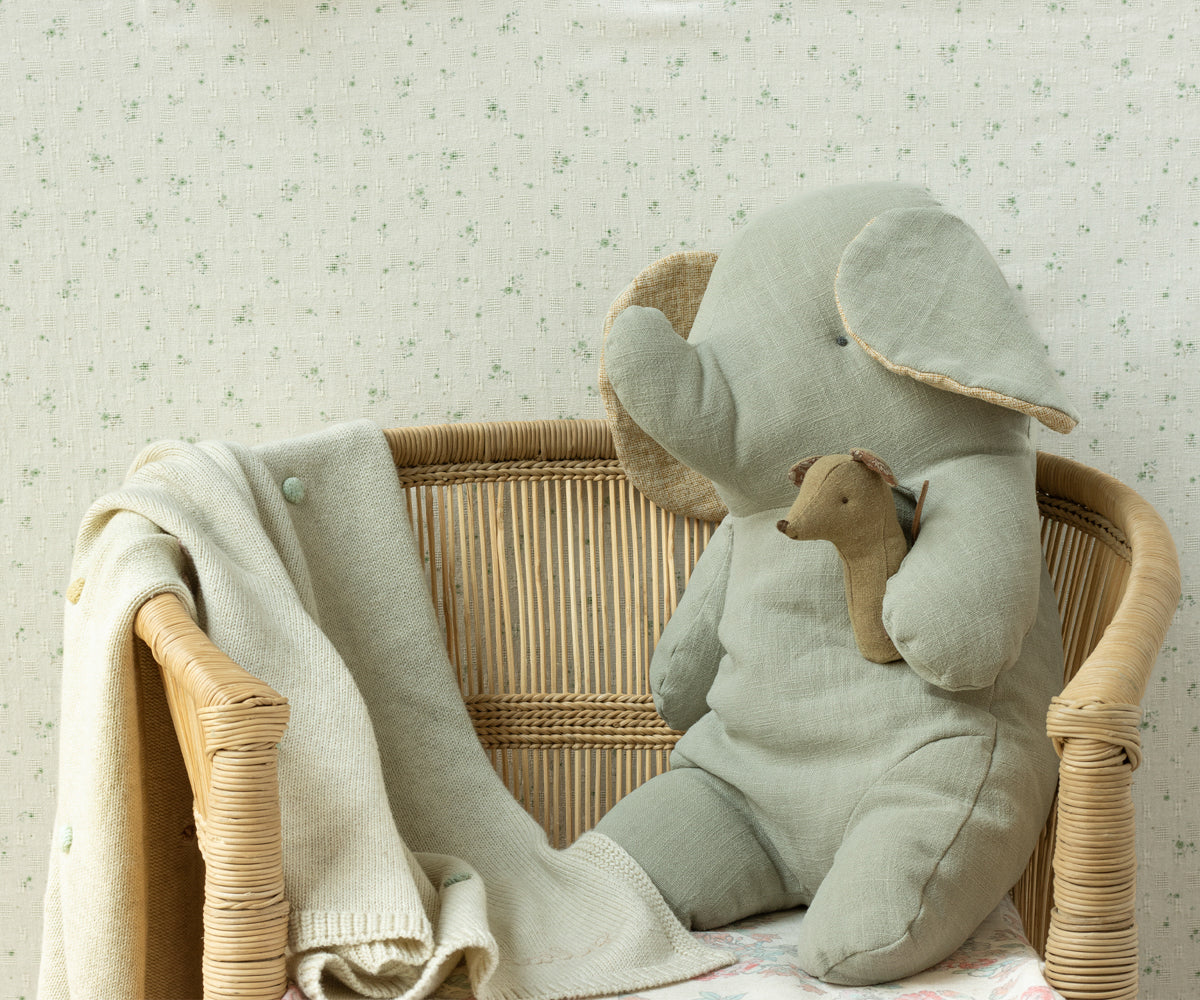 Maileg Lullaby Friends, Maus Rassel - Light Umber