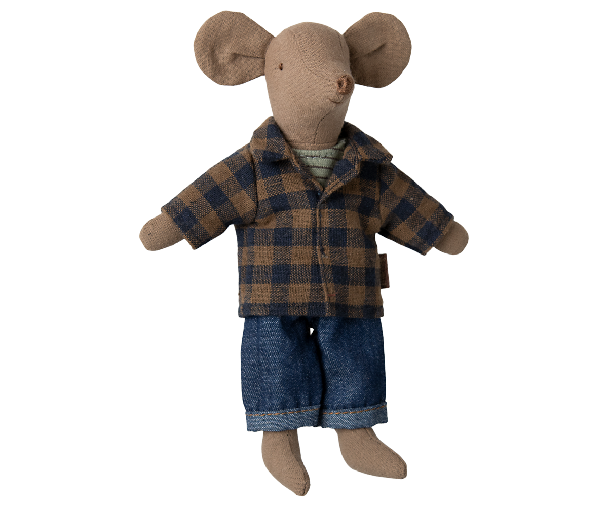 Maileg Papa Maus - Light Brown