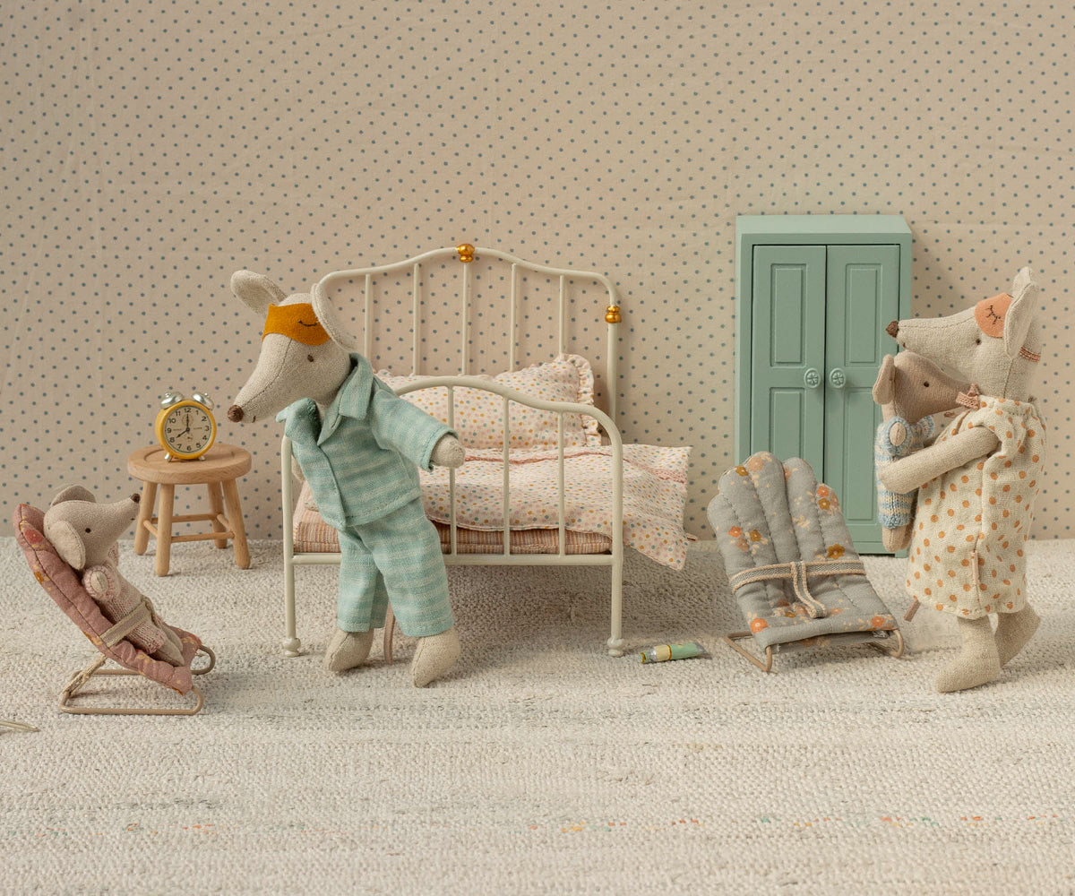 Maileg Pyjama Papa Maus - Mint/Sand