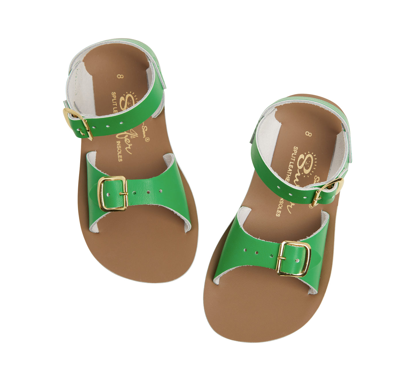 Salt-Water Sandals Surfer Kelly Green