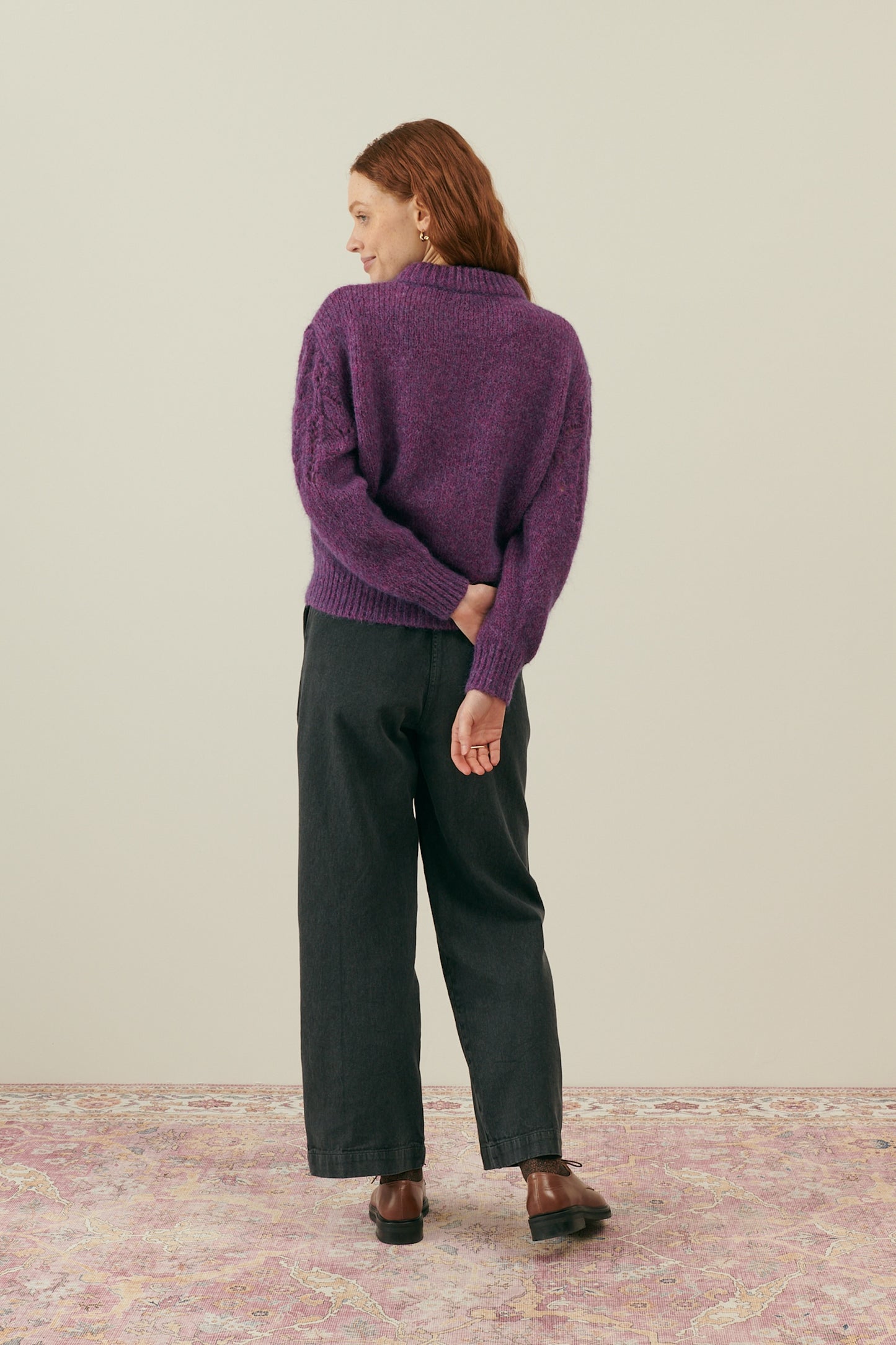 Louise Misha Pullover Samala Purple