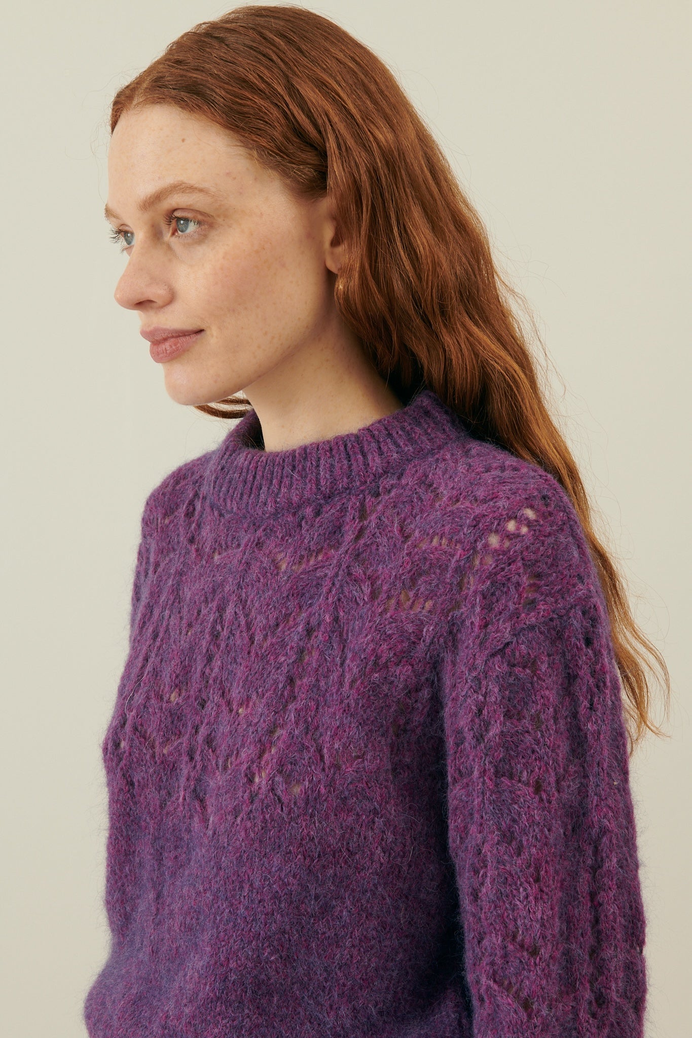 Louise Misha Pullover Samala Purple