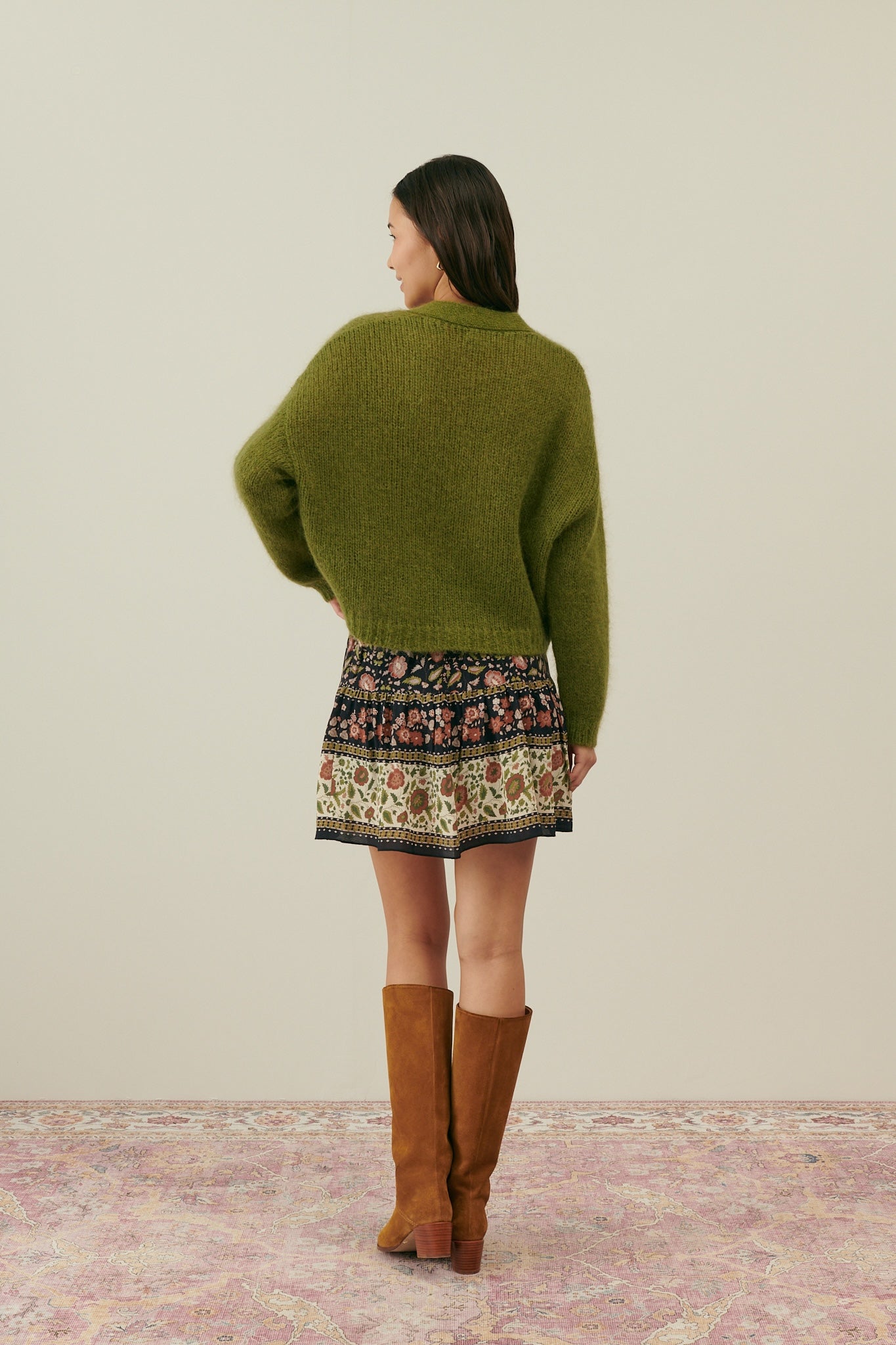 Louise Misha Cardigan Sirika Khaki