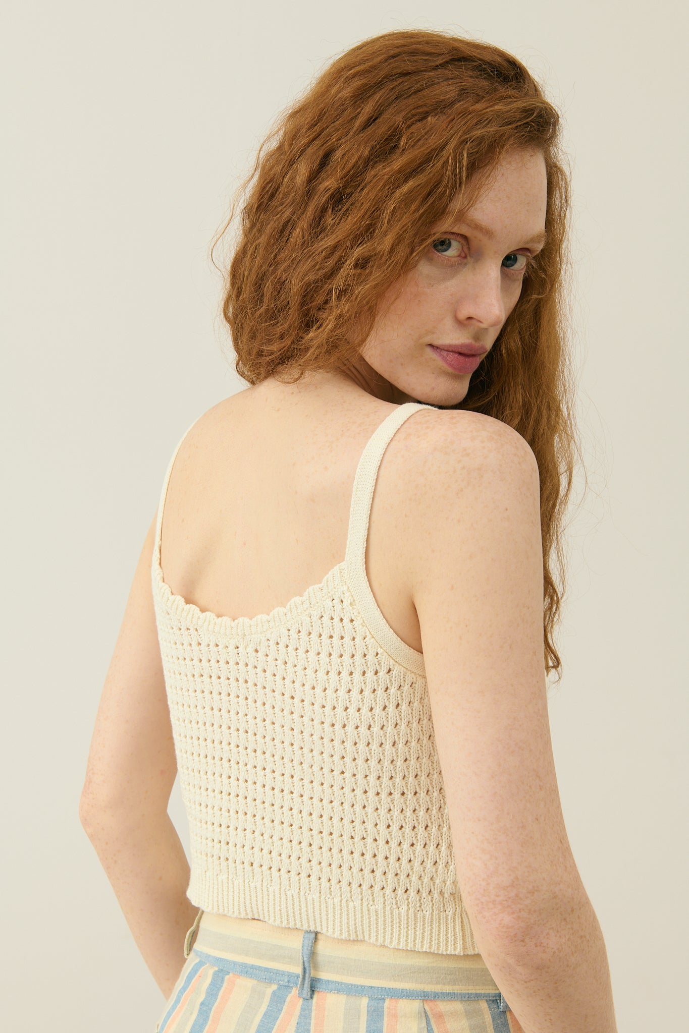 Louise Misha Top Lorna Cream