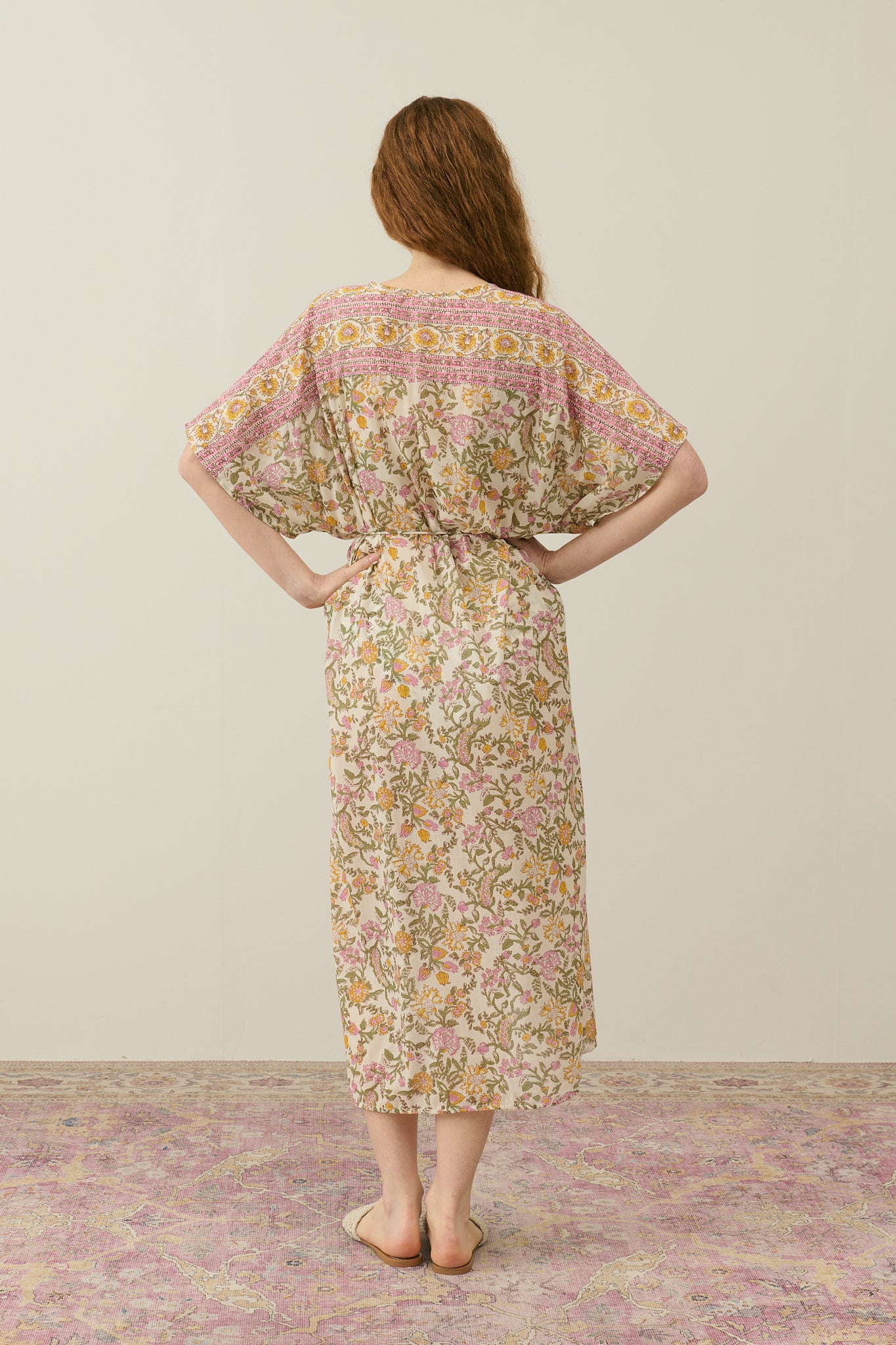 Louise Misha Kimono Chill Cream Mimosa Spring