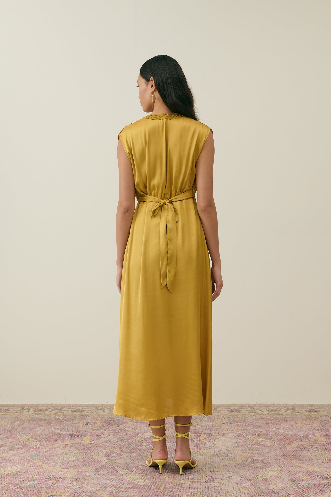 Louise Misha kleid Bejo Bronze