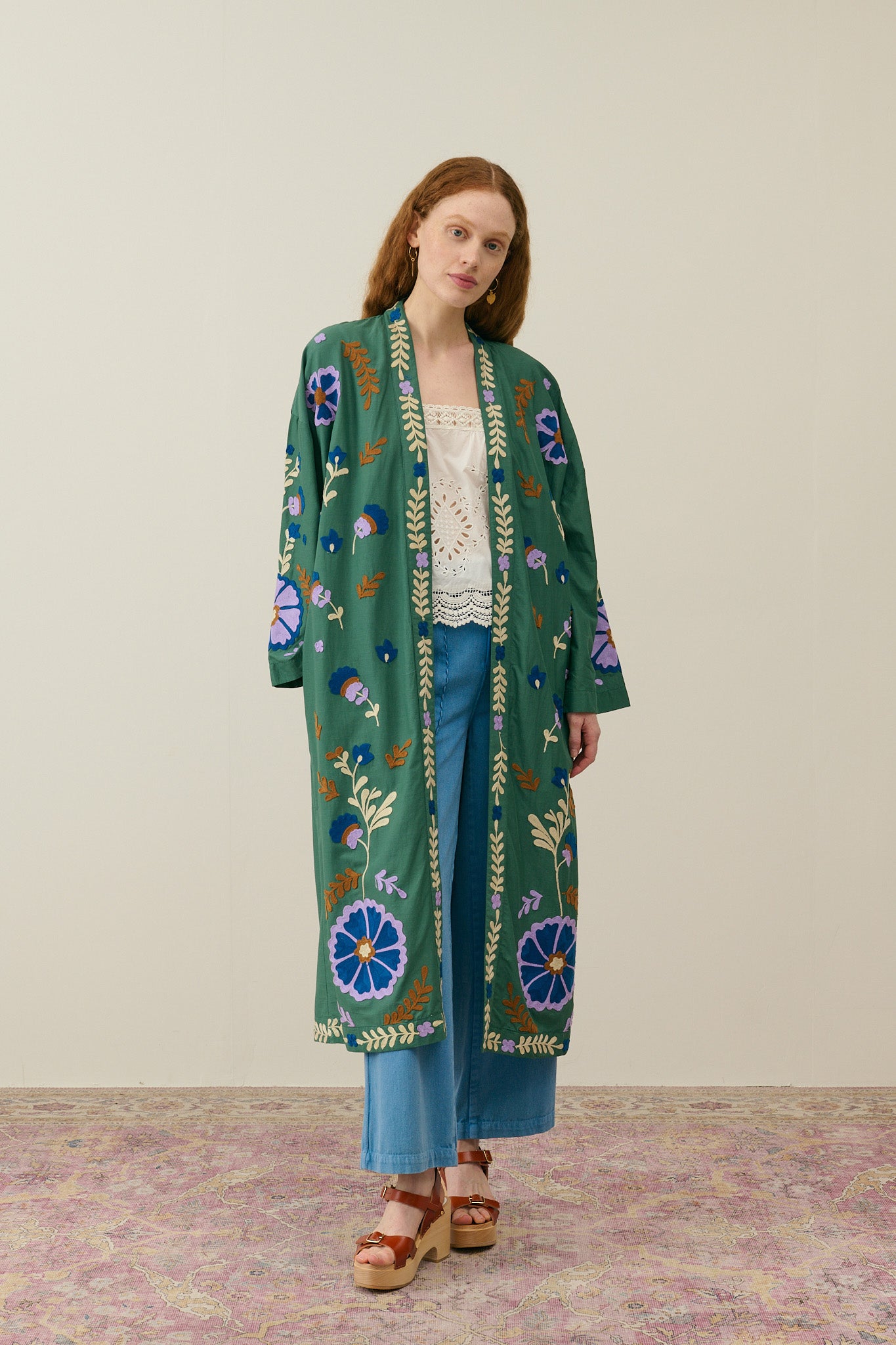 Louise Misha Hose Florette Stone Blue