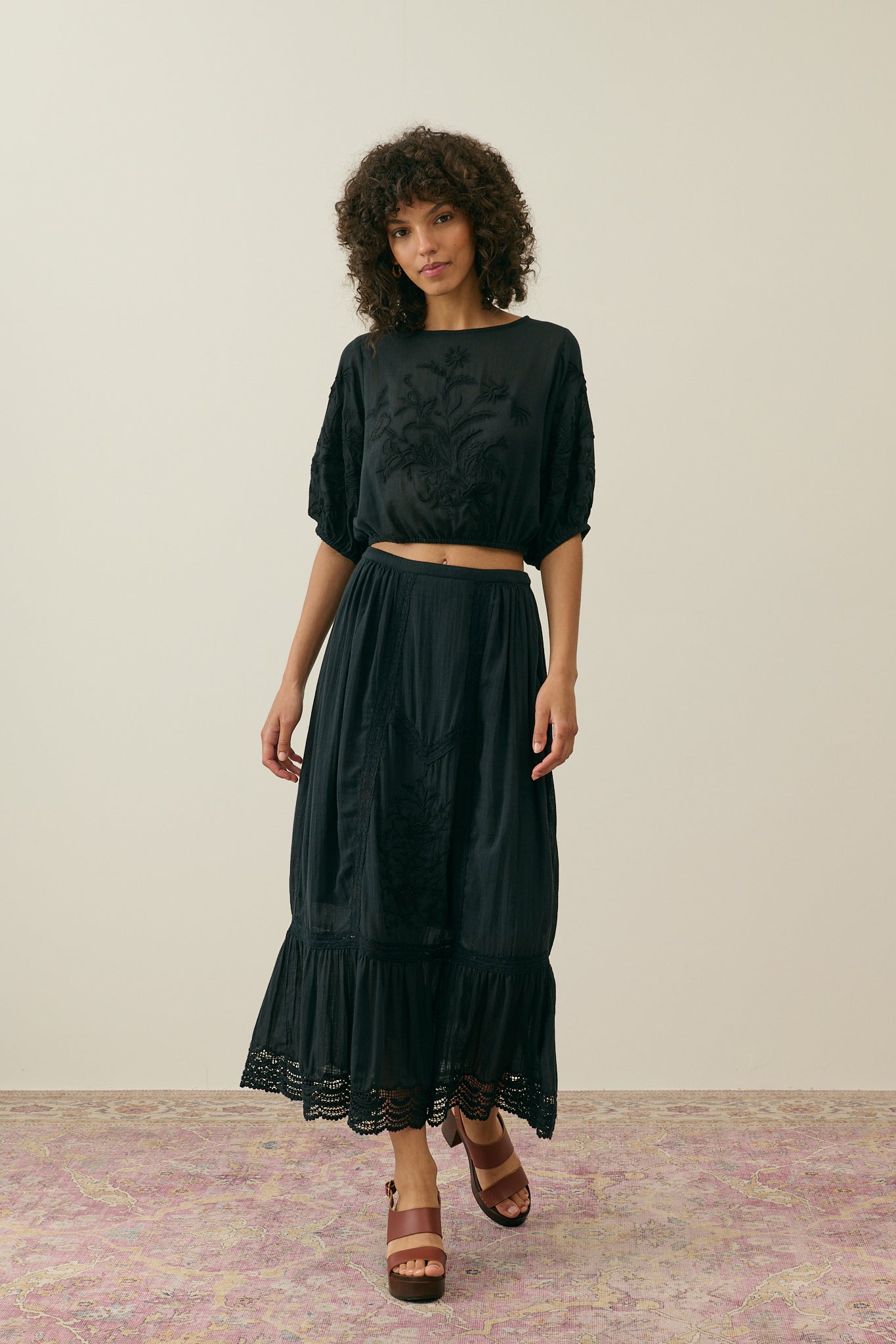 Louise Misha Bluse Méline Black