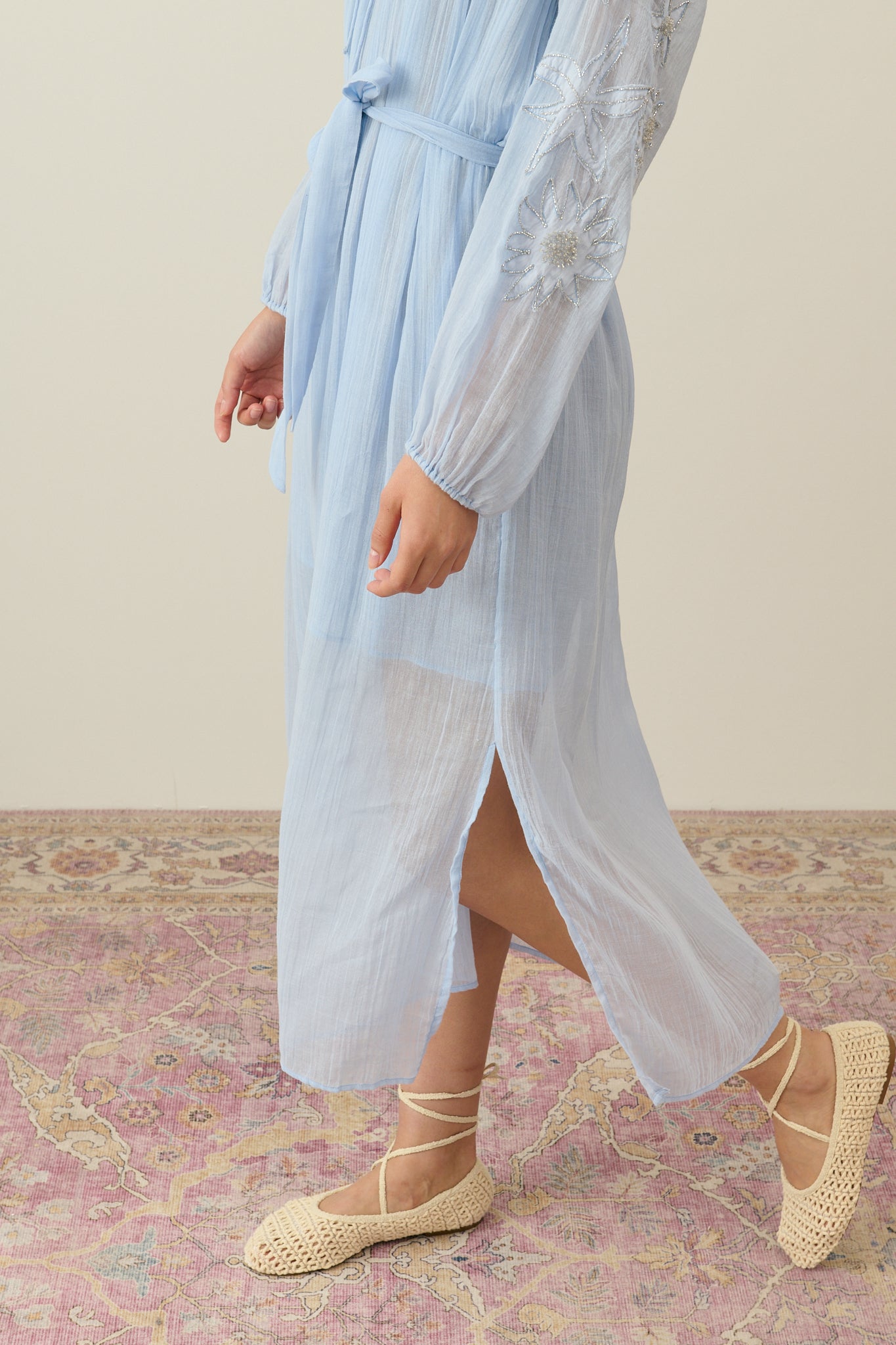 Louise Misha Kleid Nicola Sky Blue