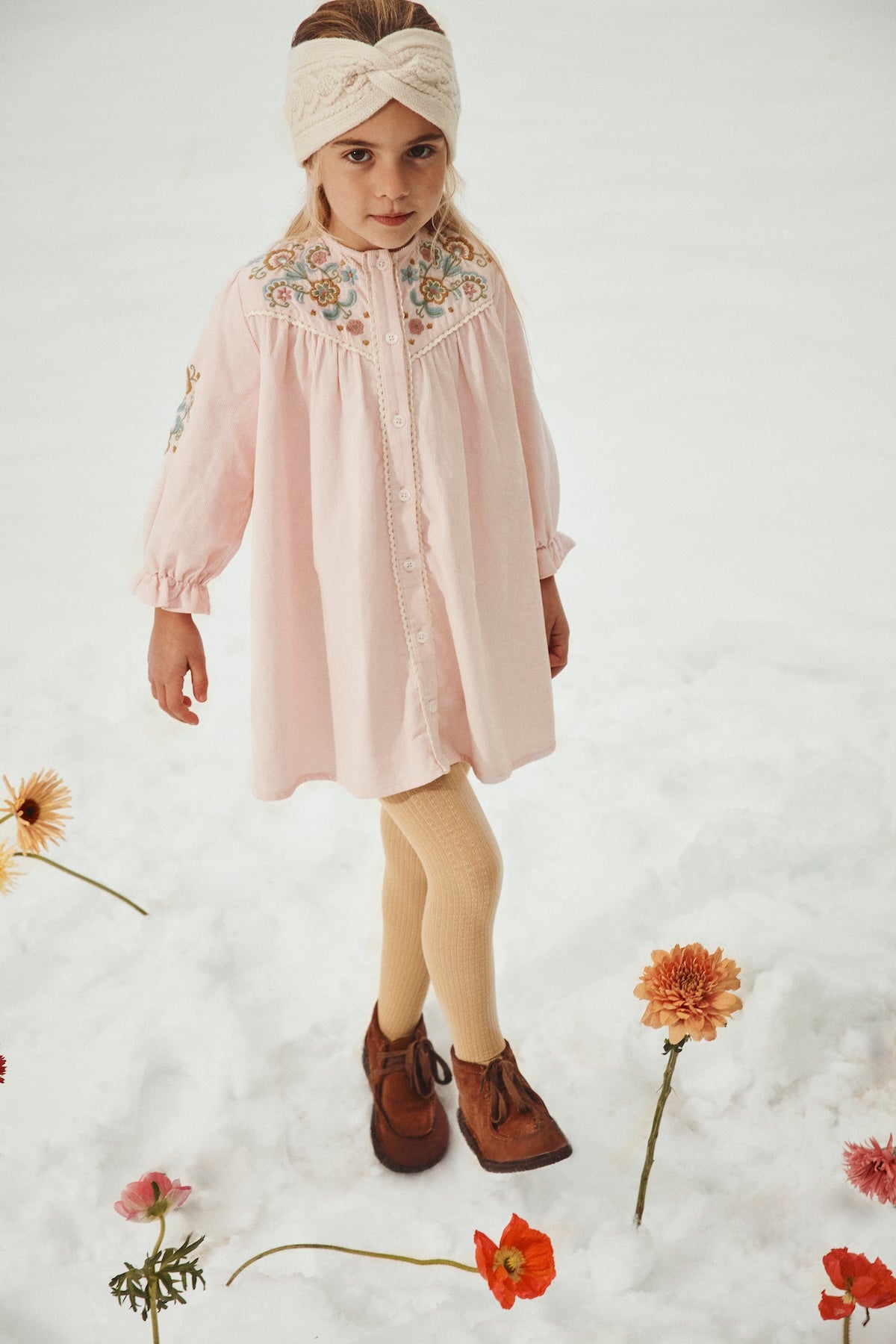 Louise Misha Stirnband Sidony Cream
