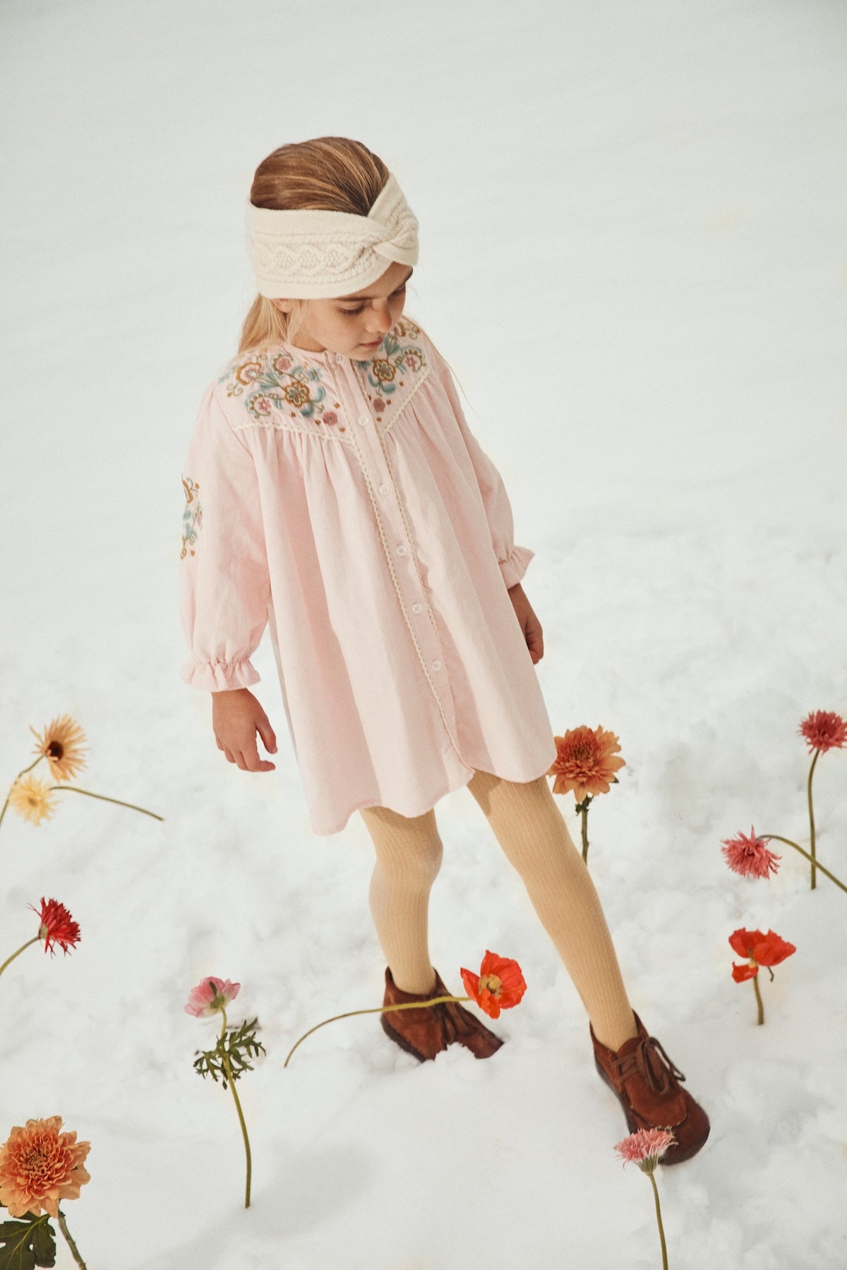 Louise Misha Stirnband Sidony Cream