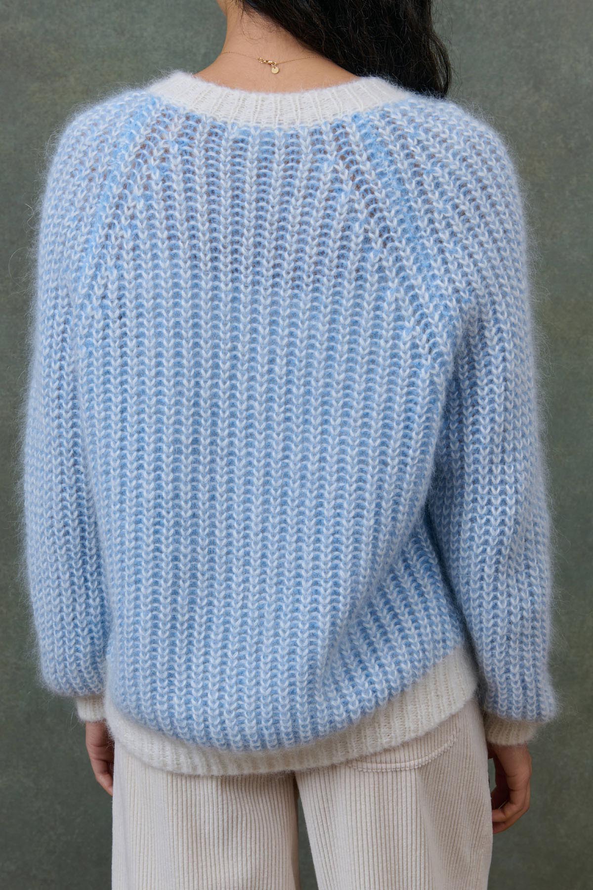 Louise Misha Cardigan Beneva Light Blue