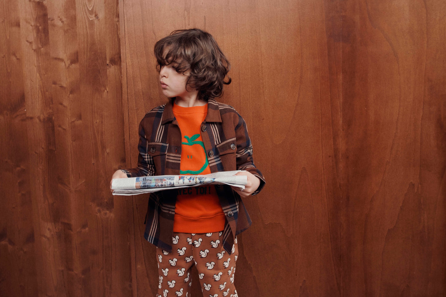 Emile et Ida Sweatshirt Clementine