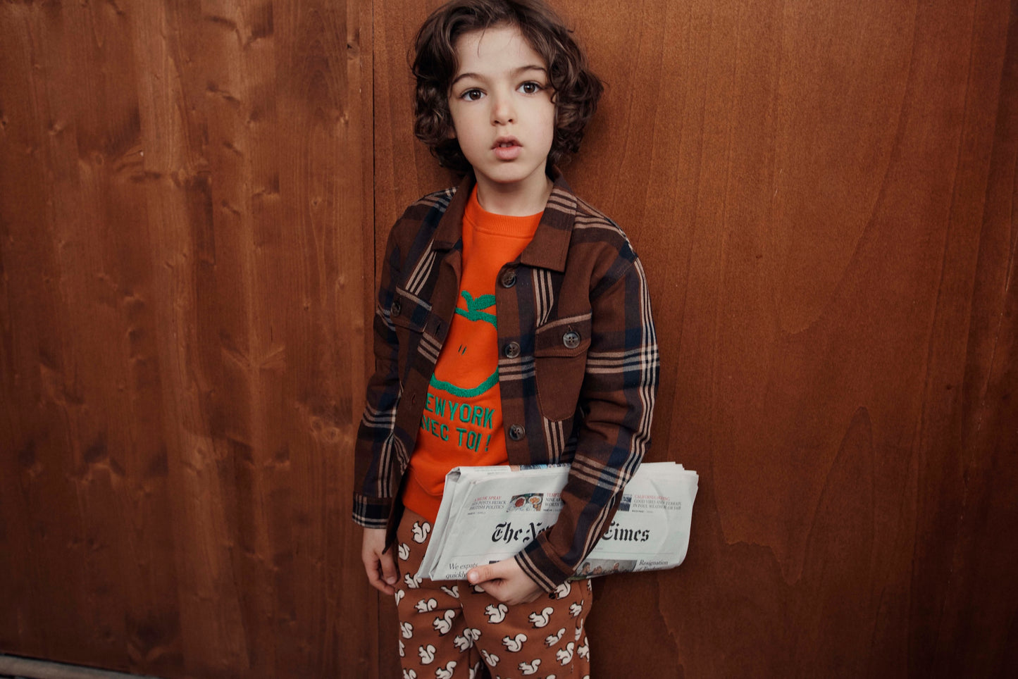 Emile et Ida Sweatshirt Clementine