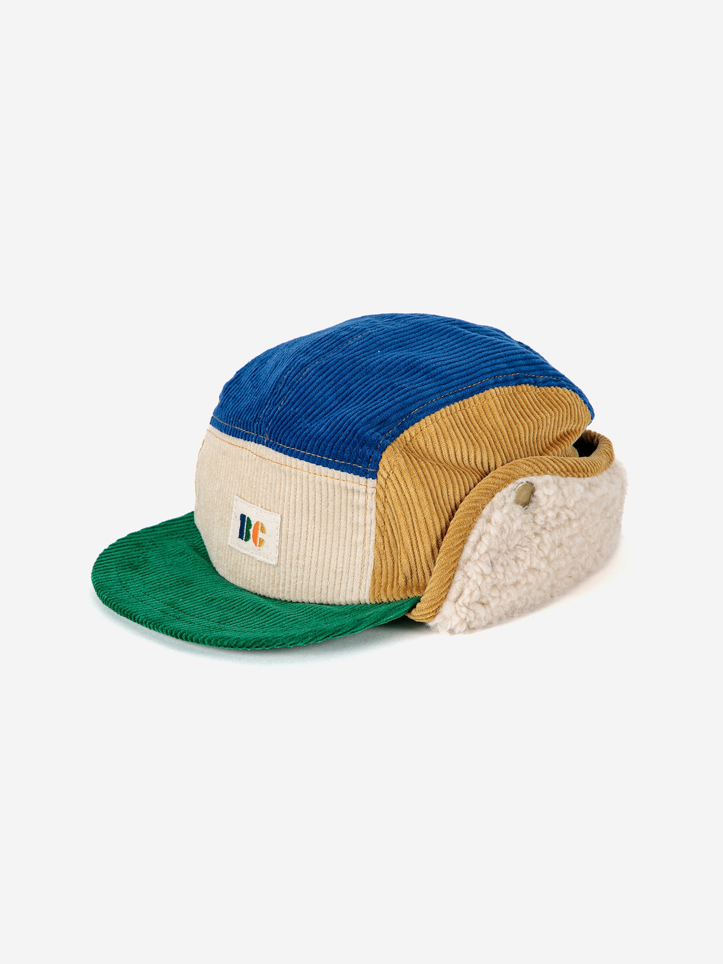 Bobo Choses Corduroy Color Block Cap