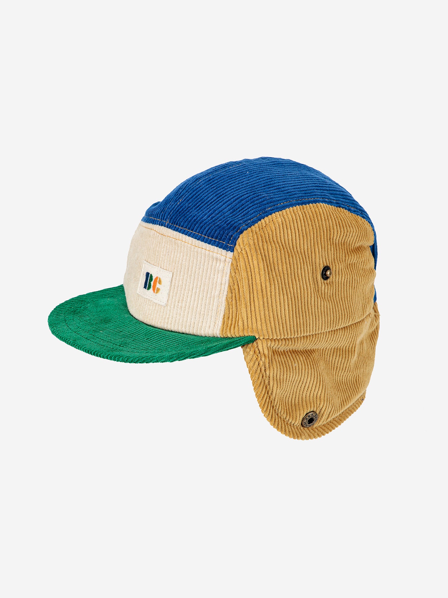 Bobo Choses Corduroy Color Block Cap