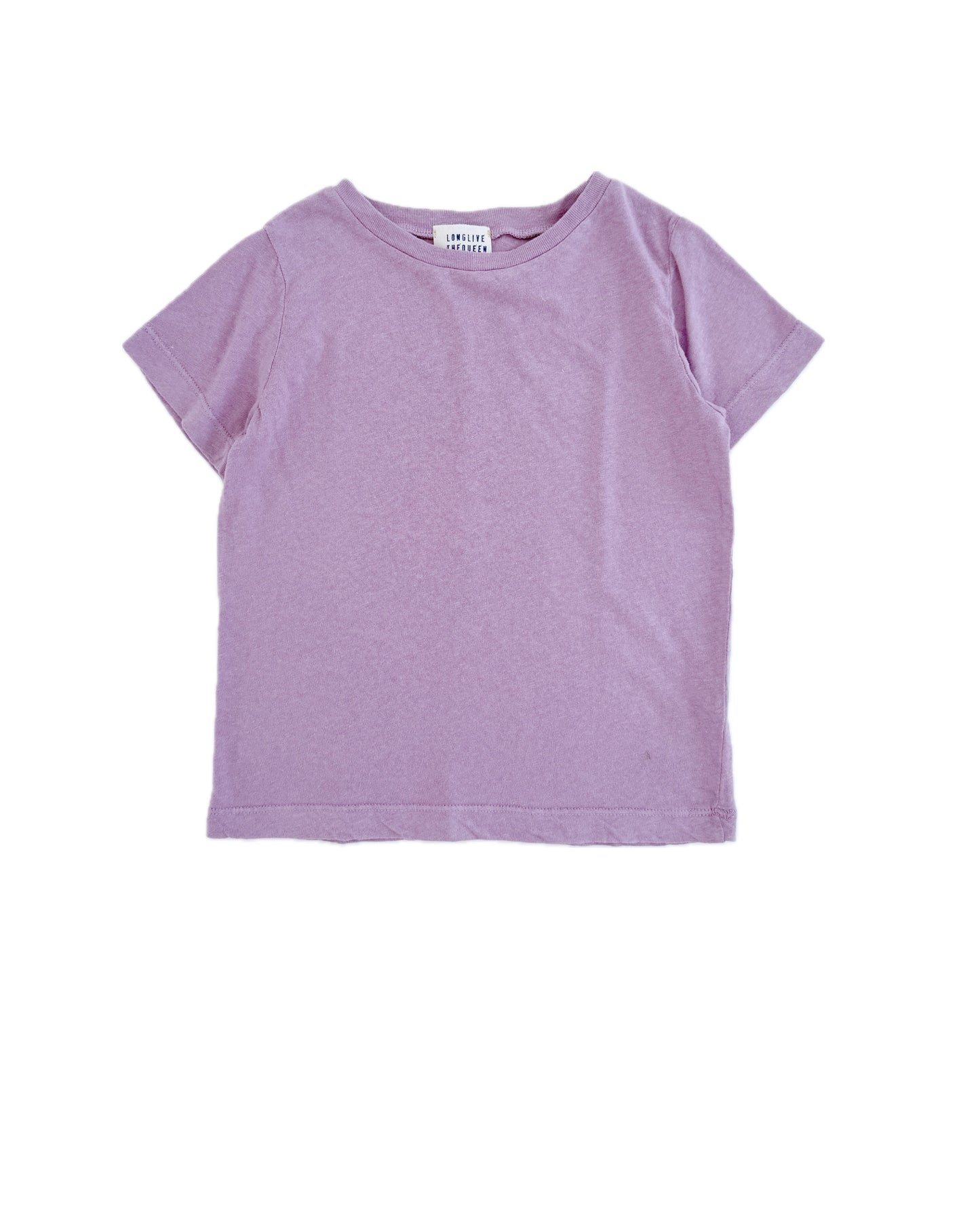 Long Live The Queen Tee Pale Purple