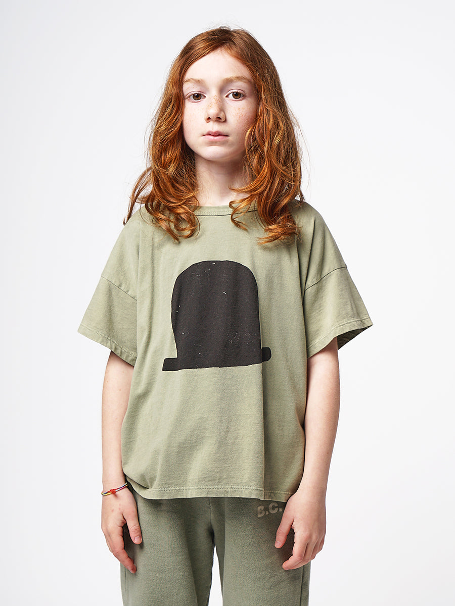Bobo Choses Iconic Collection Chapeau kurzarm T-Shirt