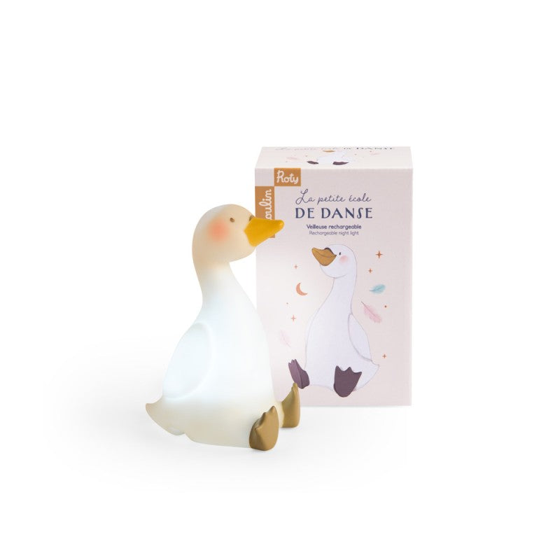 Moulin Roty Nachtlicht Schwan mit USB