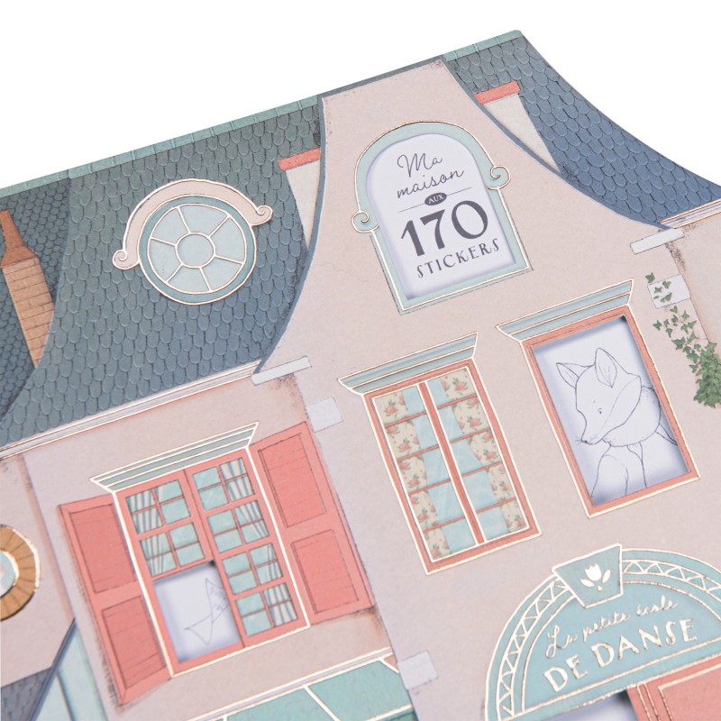 Moulin Roty Malbuch mit Sticker Tanzschule