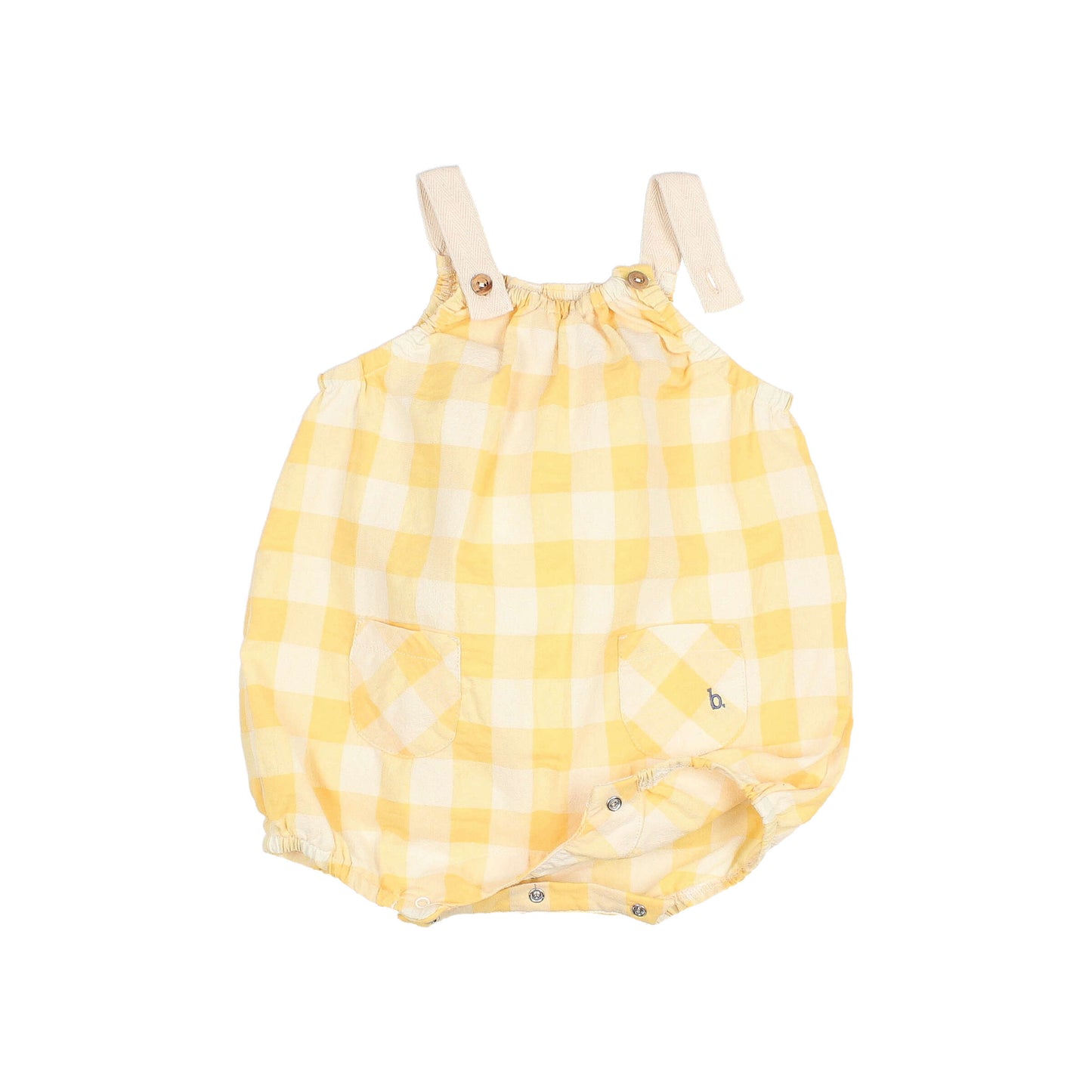 Búho BCN BB Gingham Romper Sun