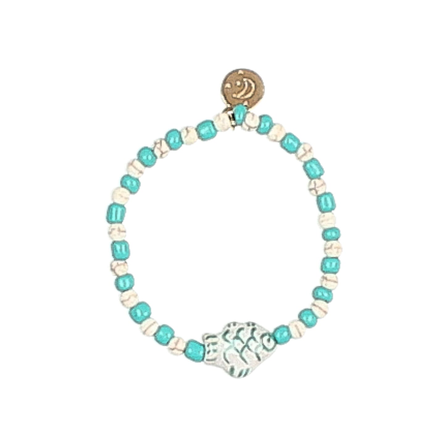 Búho BCN Armband Fisch Mint