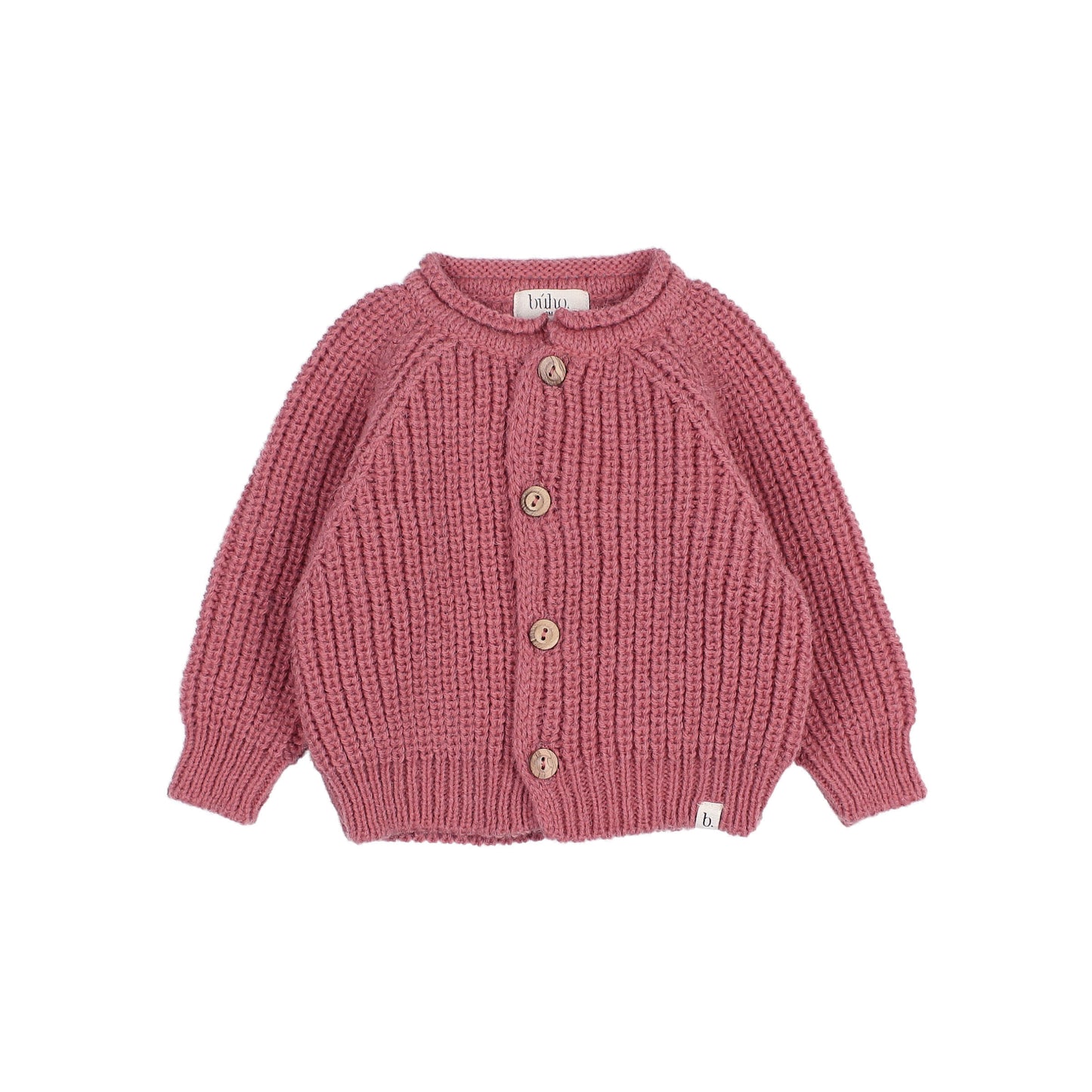 Búho BCN Soft Knit Cardigan Blush
