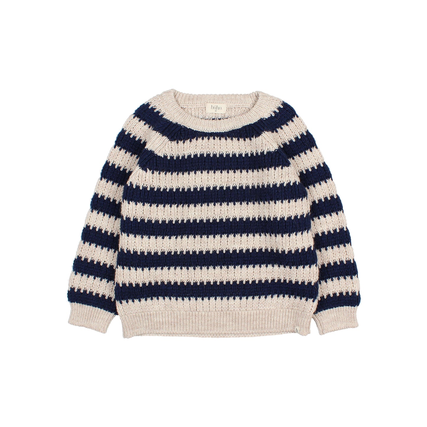 Búho BCN Stripes Pullover Navy