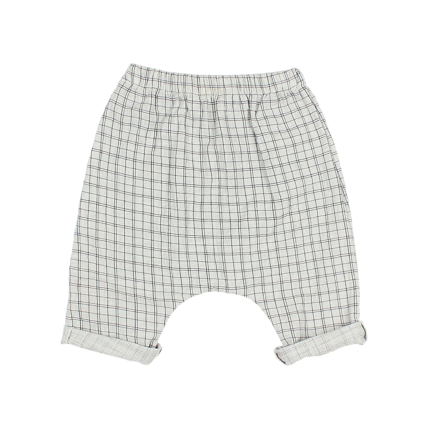 Búho BCN BB Mini Check Pants Sky Gray