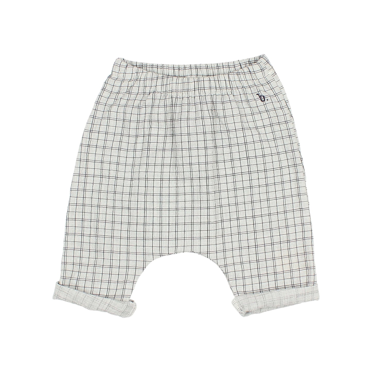 Búho BCN BB Mini Check Pants Sky Gray
