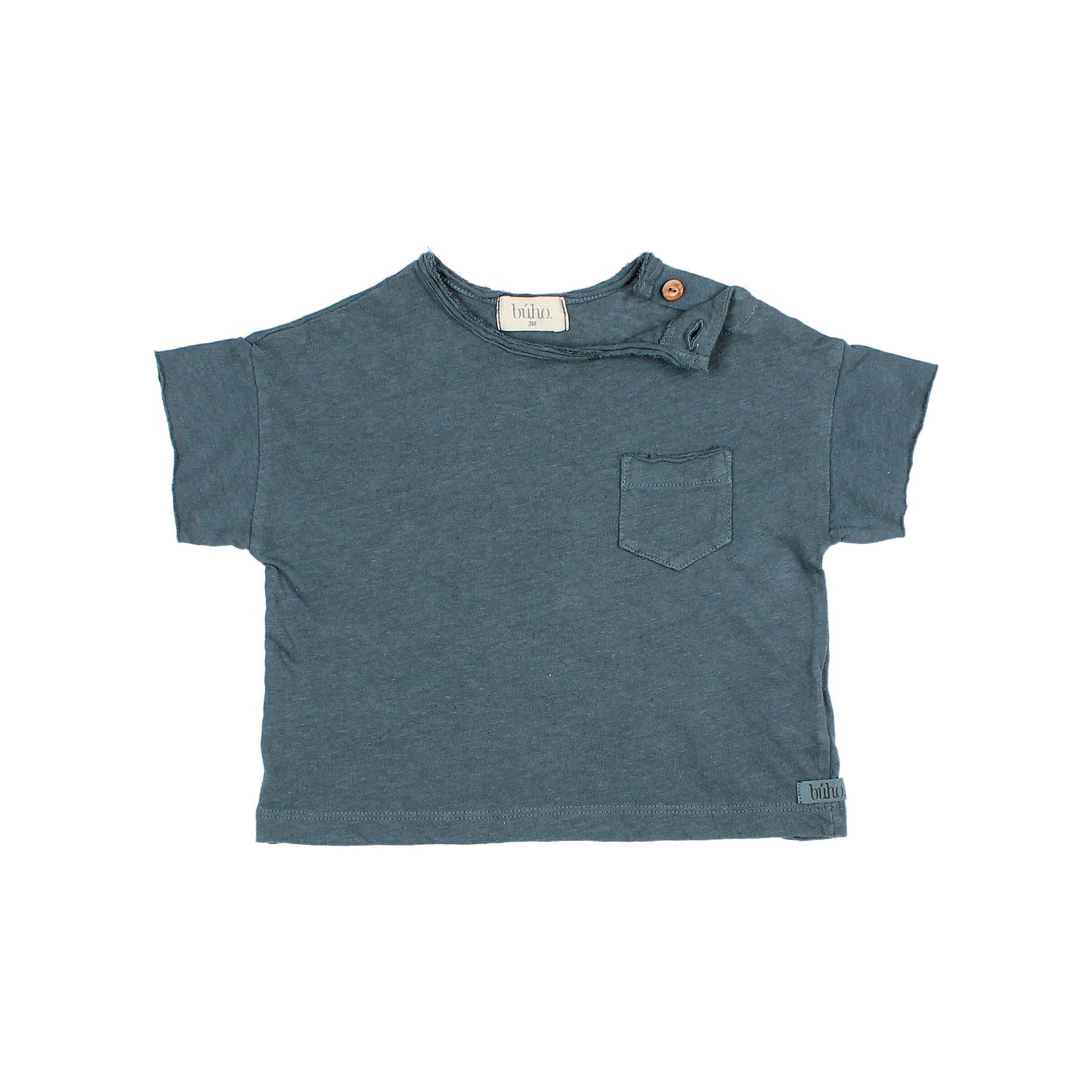 Búho BCN BB Pocket T-Shirt Blue Teal