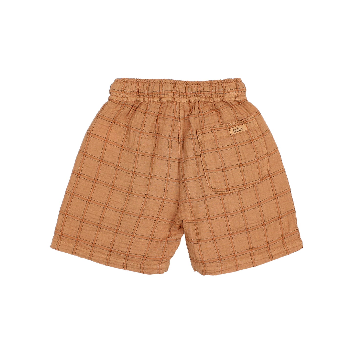 Búho BCN Check Bermudas Honey