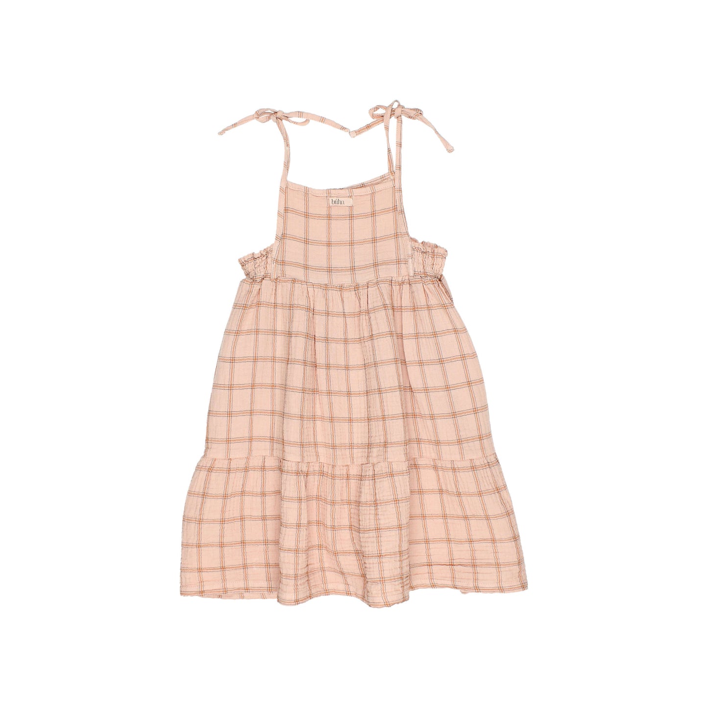Búho BCN Check Kleid Rose