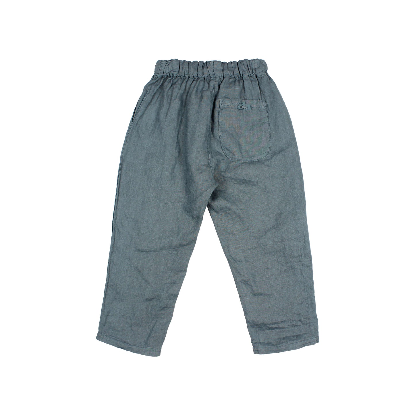 Búho BCN Leinen Hose Blue Teal