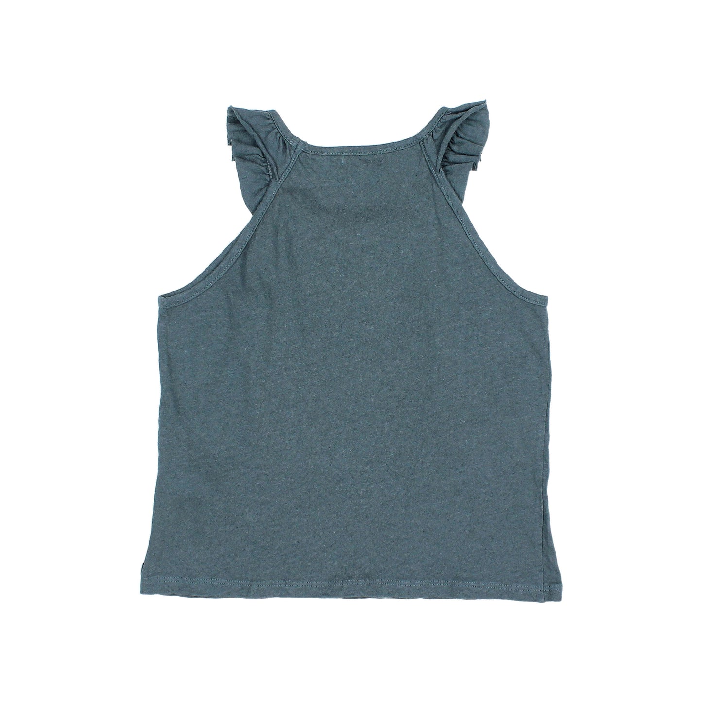 Búho BCN Leinen Top Blue Teal