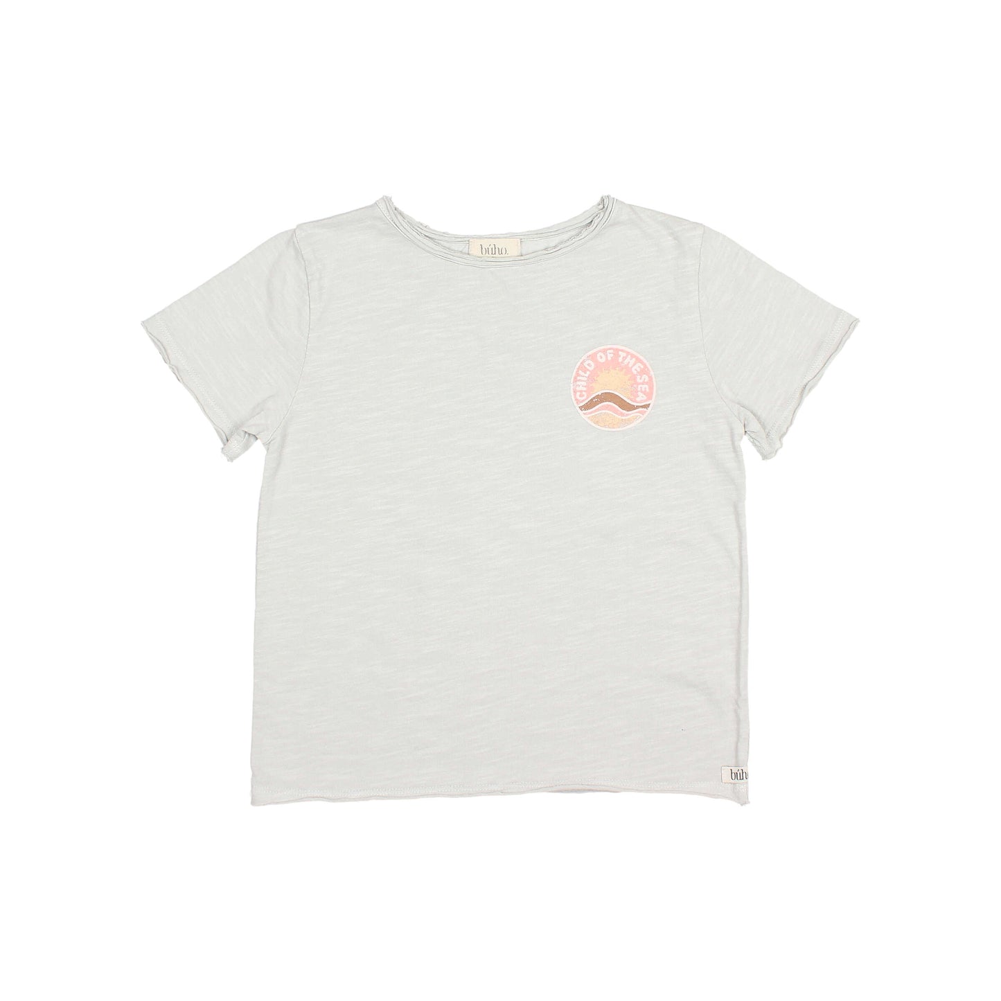 Búho BCN The Sea T-Shirt Sky Gray