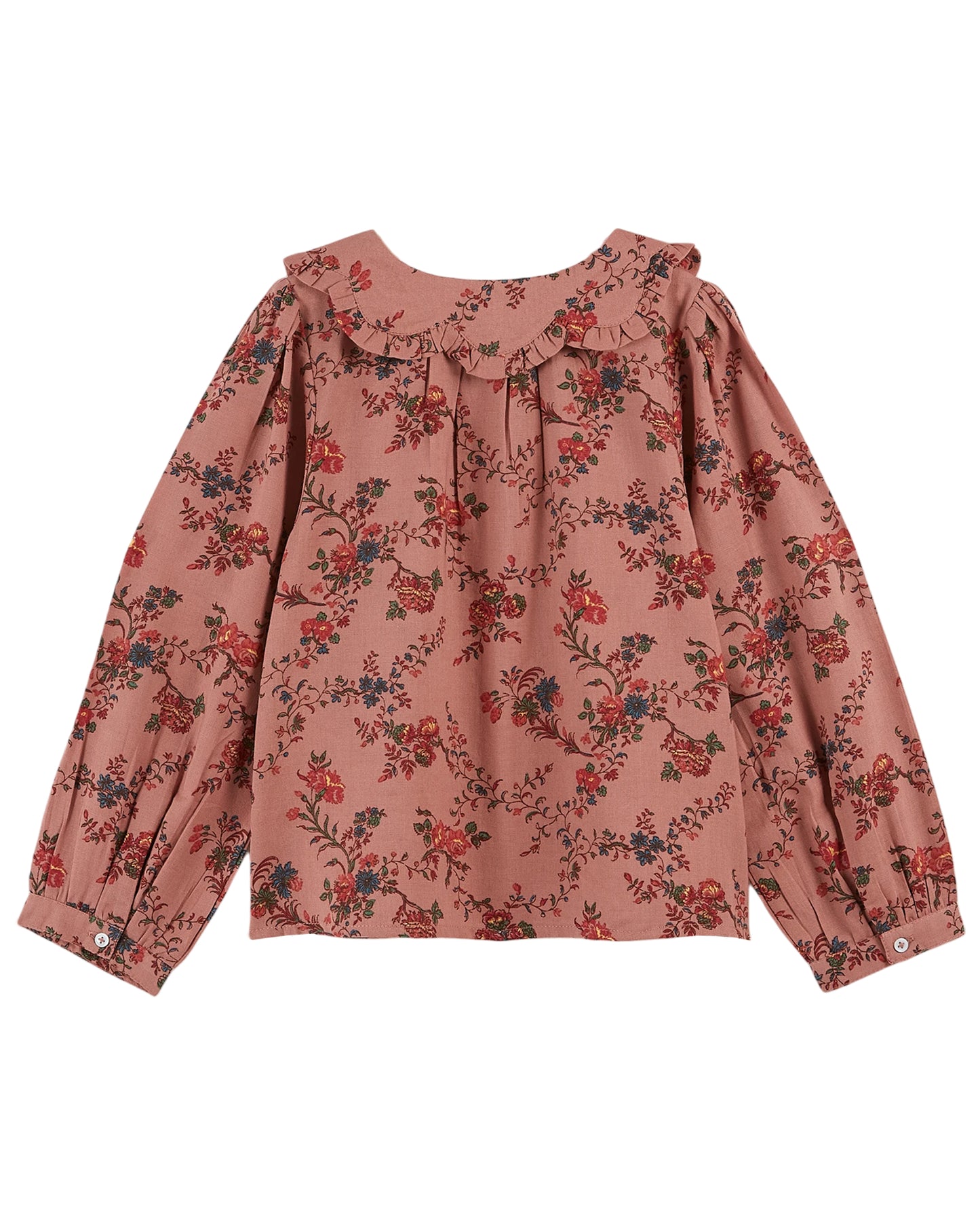 Emile et Ida Orchid Print Bluse Orchid Rose