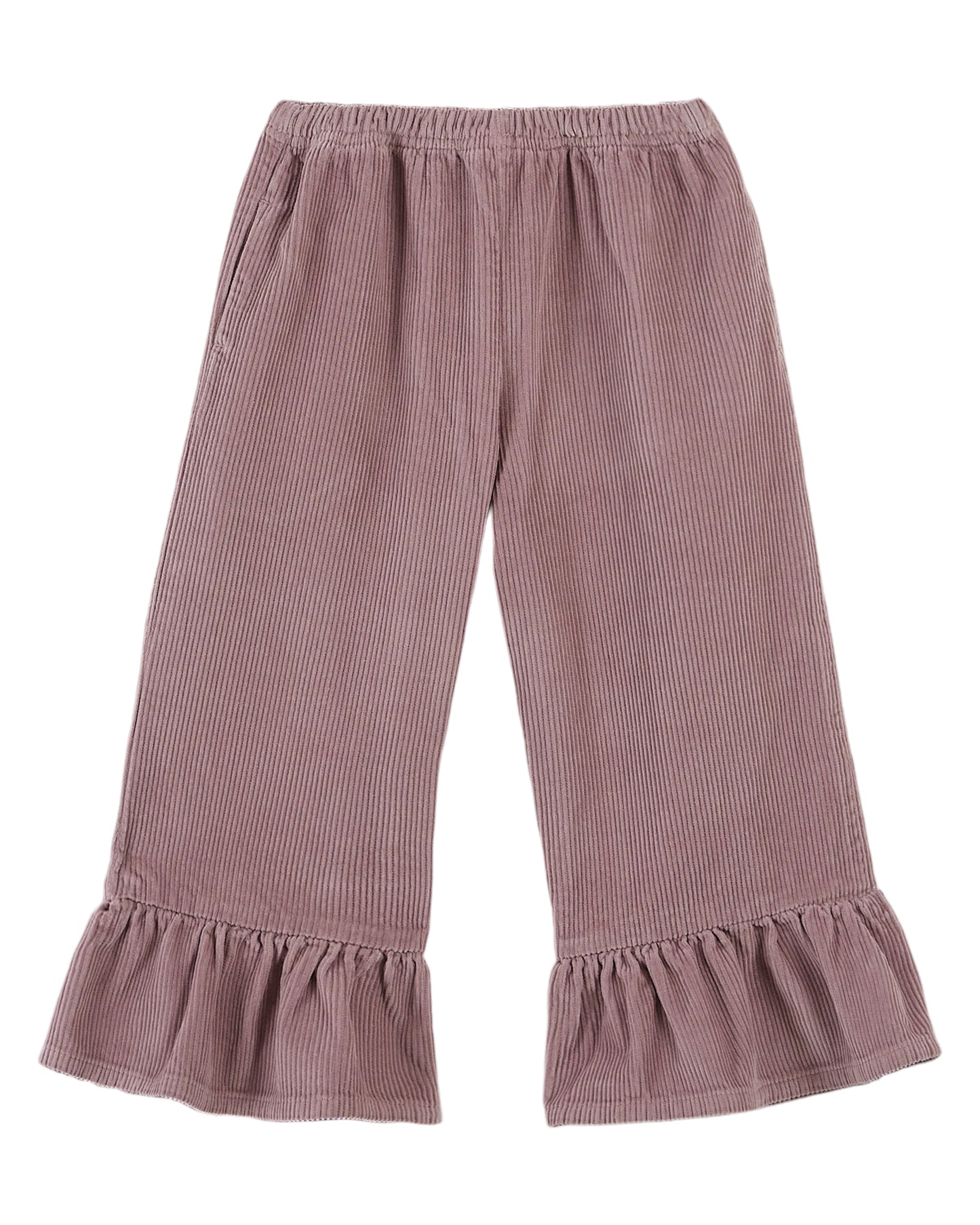 Emile et Ida Corduroy Flounce Hose Mauve